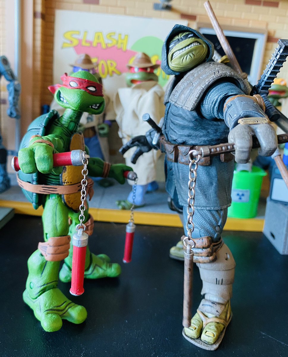 NinjaTurtleLair's tweet photo. The First Michelangelo
The Last Michelangelo
.
#timepassed #TurtleLair #TheLastRonin
#idwcomics #teenagemutantninjaturtles https://t.co/AHAE3ocDrO