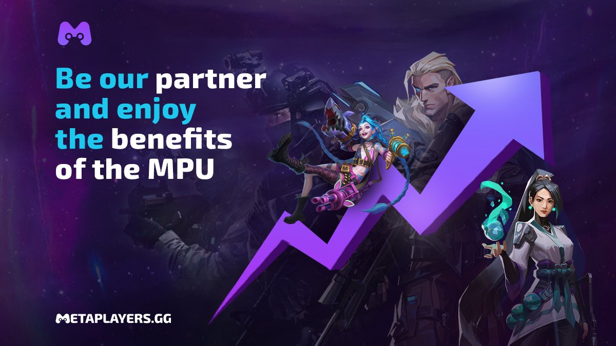 MetaPlayersGG's tweet photo. The #MetaPlayers Universe connects businesses and individuals to create a #web3 &amp; #gaming ecosystem. 

Benefit from: 
🤝 New deals 
🧠 Professional backround 
👀 Extra visibility 
📉 Mutual discounts 

Find out more ▶️ https://t.co/Q0UI9Ohh43 https://t.co/zxYz2ZoULS