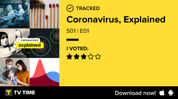 TvBoxSA's tweet photo. I've just watched S01 | E01 of Coronavirus, Explained! #coronavirusexplained https://t.co/zVxRPa2dE5 #tvtime https://t.co/goSkBB1OOn