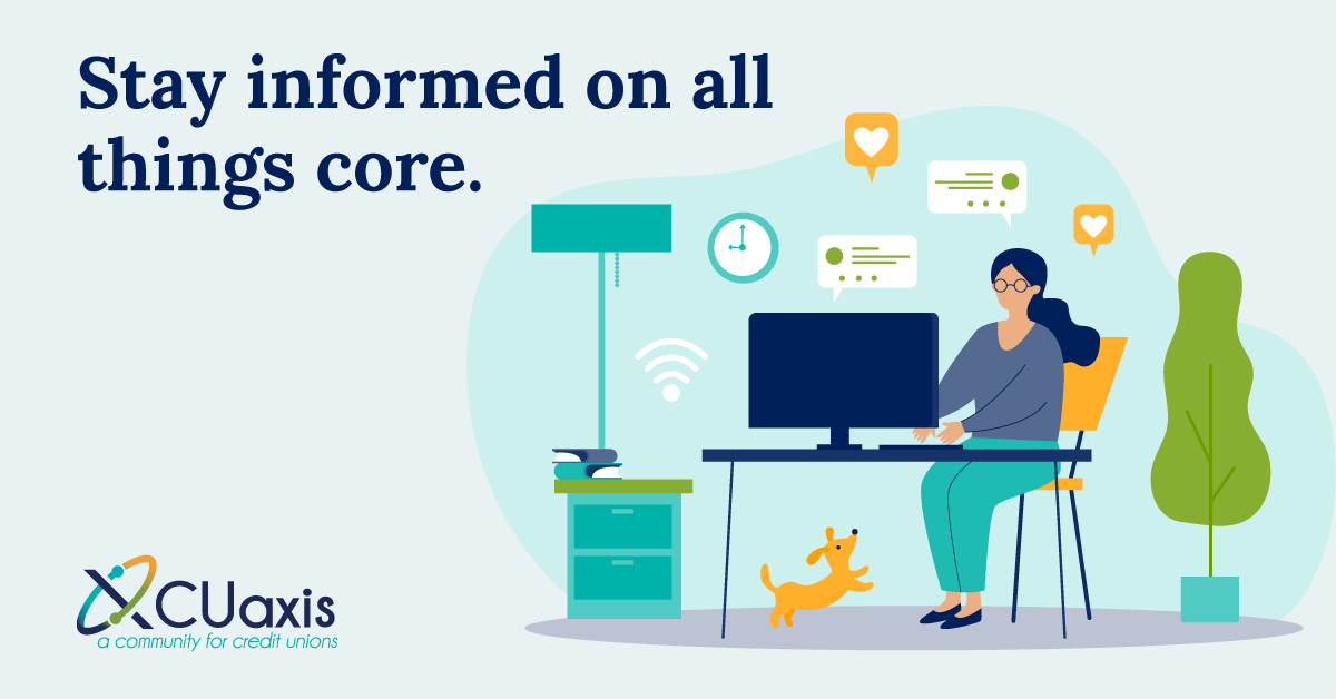 CUaxisCommunity's tweet photo. There is A LOT that goes into #coresystems and #coreprocessing. That’s why we’ve got a blog dedicated to help you stay informed and get inspired! Check it out…https://t.co/qhiQJLxqba https://t.co/OoAOdmtA4W