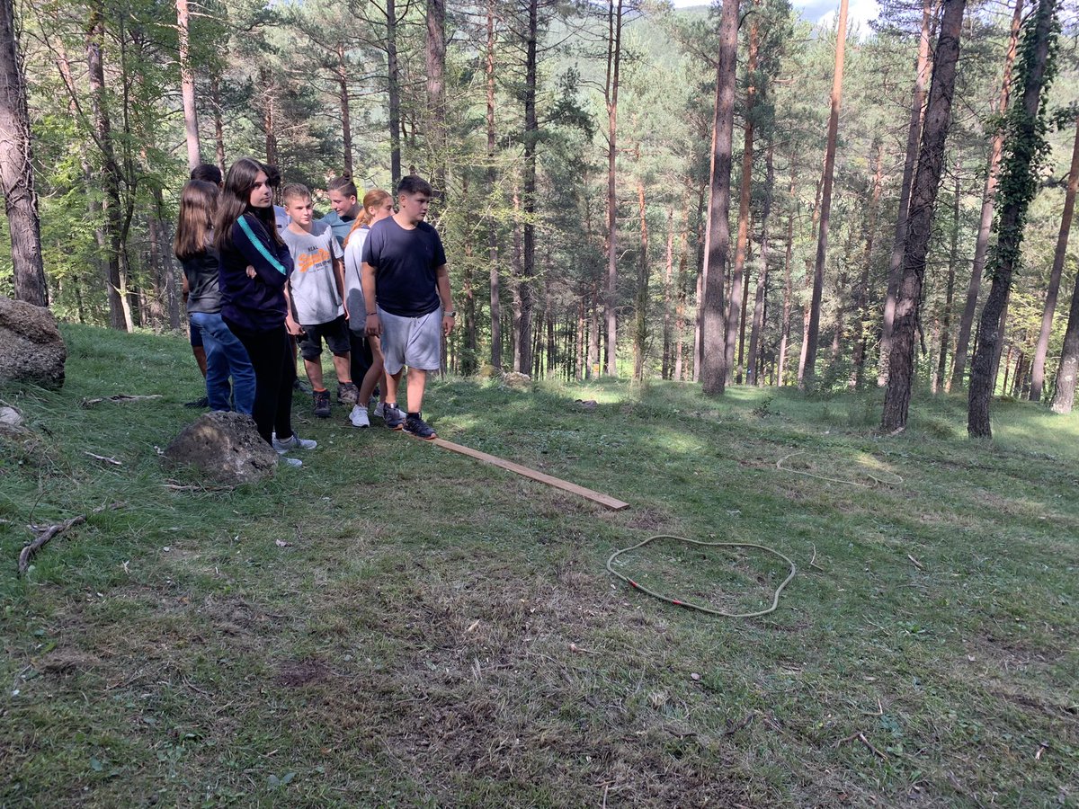 Hem dinat i ens hem recuperat de les primeres activitats. Continuem amb els alumnes de 2ESO <a href="/INS_Pla_Marcell/">Institut Pla Marcell</a>