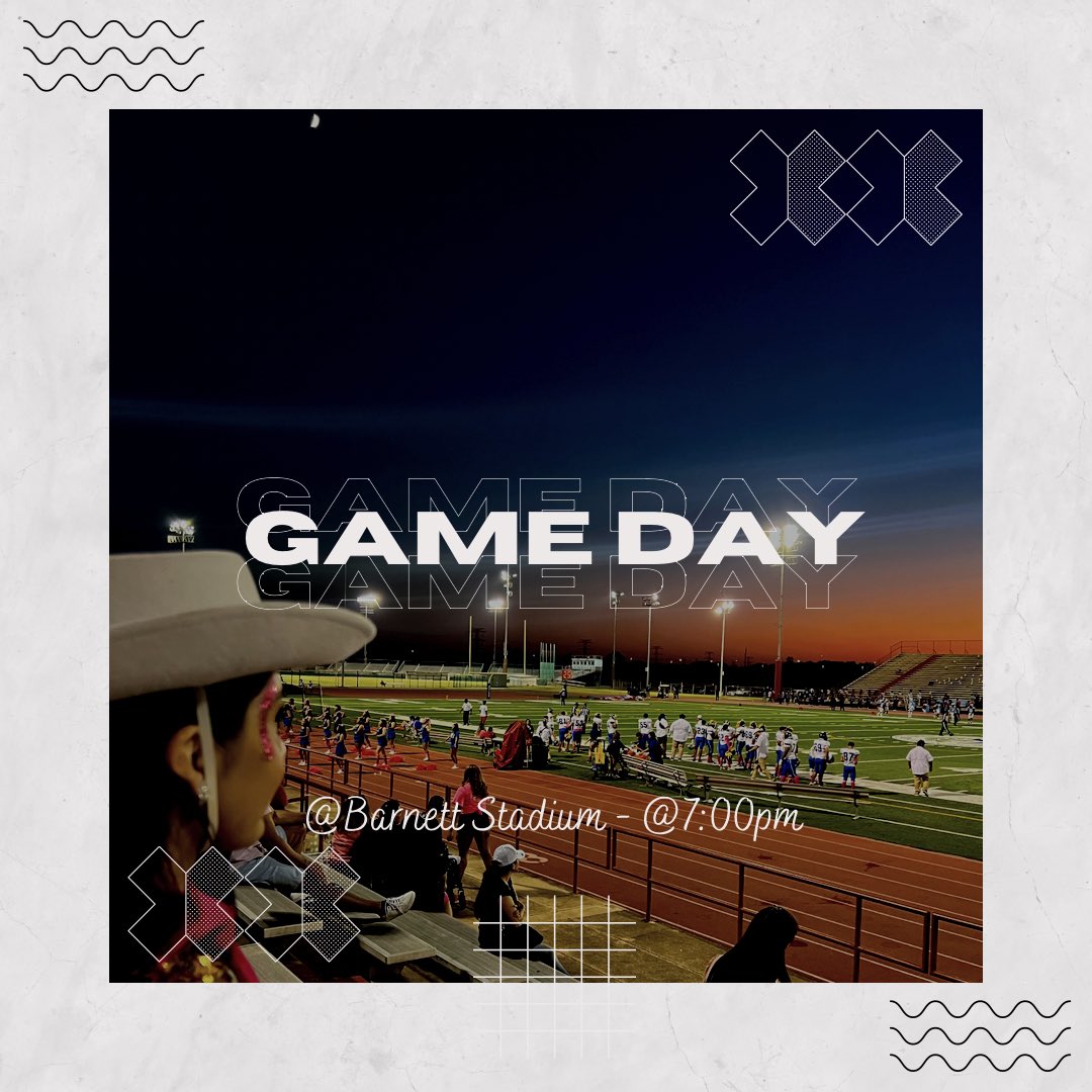 Milby Cadettes (@mcadettes) on Twitter photo HOME GAME TODAY!!!
๐ฆฌ vs โ๏ธ 
Come cheer our boys on as they go against Sterling High.
<a href="/Milby_HS/">Charles Milby High School</a> <a href="/MilbyFootball/">Milby Football</a> <a href="/rpena3kr/">RPENA</a> HOME GAME TODAY!!!
๐ฆฌ vs โ๏ธ 
Come cheer our boys on as they go against Sterling High.
<a href="/Milby_HS/">Charles Milby High School</a> <a href="/MilbyFootball/">Milby Football</a> <a href="/rpena3kr/">RPENA</a>