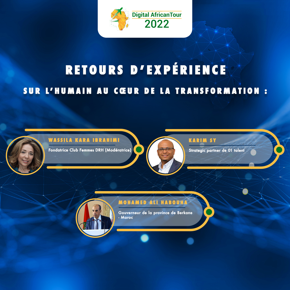 EventsCIOMAG's tweet photo. Retours d’expérience sur l’Humain au cœur de la transformation🌐
🎙️Wassila KARA IBRAHIMI, Club Femmes DRH
🎙️@ksyDaily, @_01Talent
🎙️Mohamed Ali HABOUHA, la province de Berkane
Suivez-nous en direct
⬇️⬇️⬇️
https://t.co/OpmsBqccBz
@ciomag1
#DAT2022 #Digital #Afrique #Casablanca https://t.co/cGQxbgFqVG