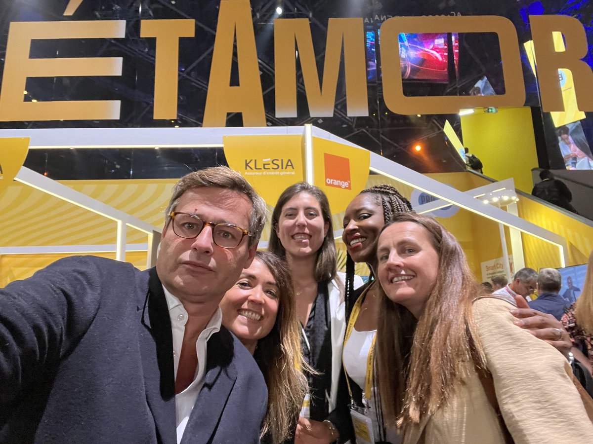 .<a href="/orange/">Orange</a> partenaire de <a href="/Bpifrance/">Bpifrance</a> et de l’événement #big qui réunit les acteurs de la #FrenchTech et bien plus autour du thème la Métamorphose !@Orange_Ventures <a href="/OrangeCyberFR/">Orange Cyberdefense France</a> <a href="/Cheydema/">Christel Heydemann</a> <a href="/MichaelTrabbia/">Michaël Trabbia</a>