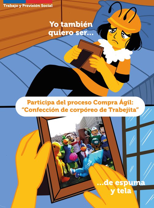 SeremiTrab_1R's tweet photo. 🛒Hola hola queridos/as. Ando buscando algún proveedor de corpóreos que me pueda manufacturar en espumita y tela, ¿si? 👉👈
Puedes ofertar hasta las 9:00hrs del 11/10/2022 en
@MercadoPublico
(
@ChileCompra
) en modo #CompraAgil, https://t.co/I8XIGyykZr ID: 630-168-COT22 https://t.co/CkWr1oliWZ