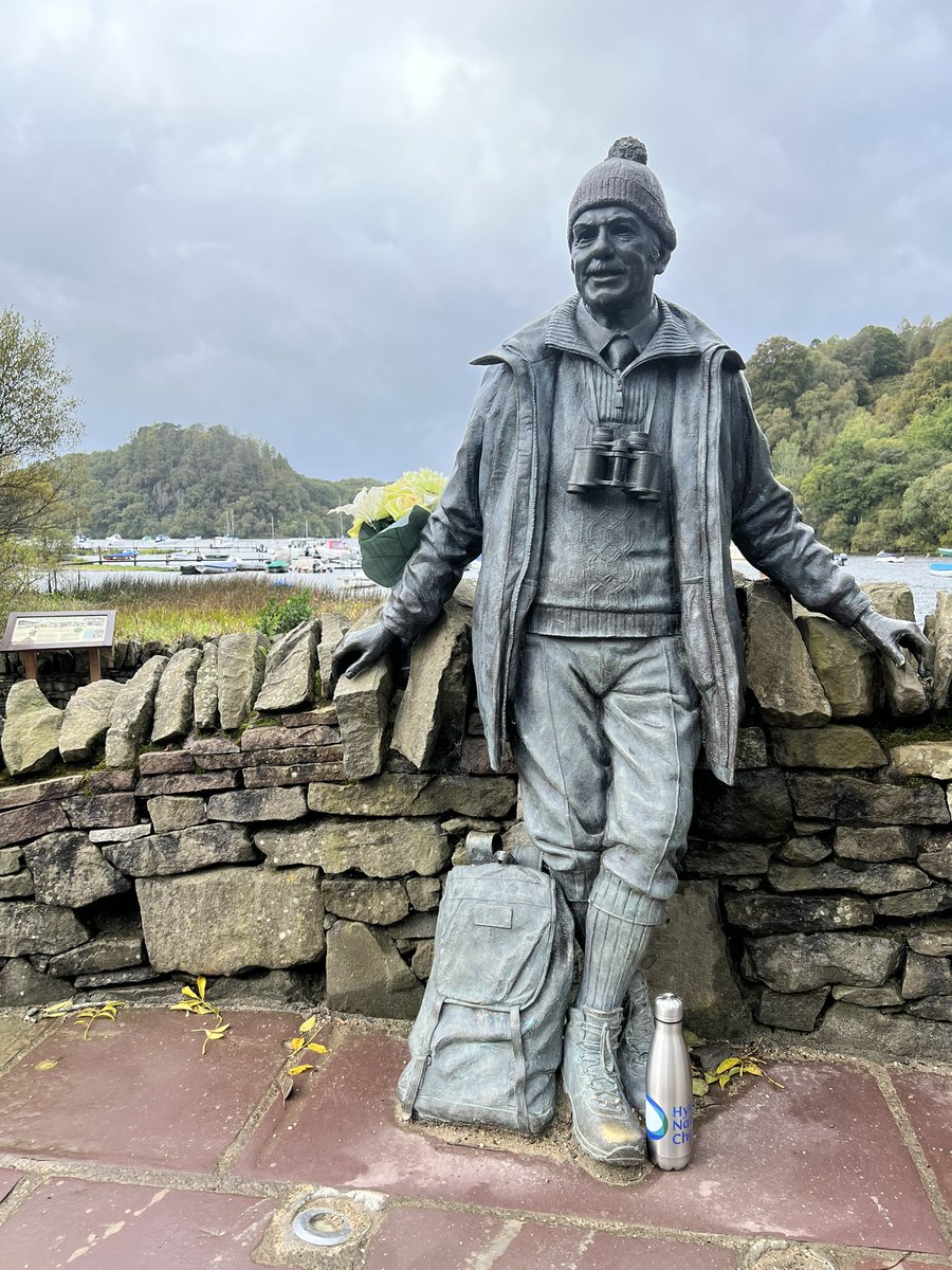 ResearchFiona's tweet photo. And just on the periphery of the #TomWeir garden against the background of boats is the Balmaha #TopupTap (#11) providing valuable #hydration to #walkers on the #westhighlandway 🚰💧🚶🏼‍♀️ https://t.co/iYkK5QapSD