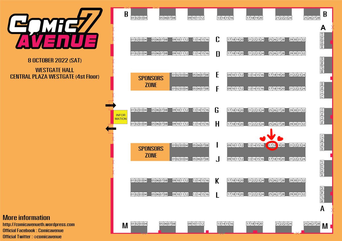 วันเสาร์ที่ 8 ตุลานี้ มีของไปลงขายที่งาน #CA7 #ComicAvenue7 นะคะ!