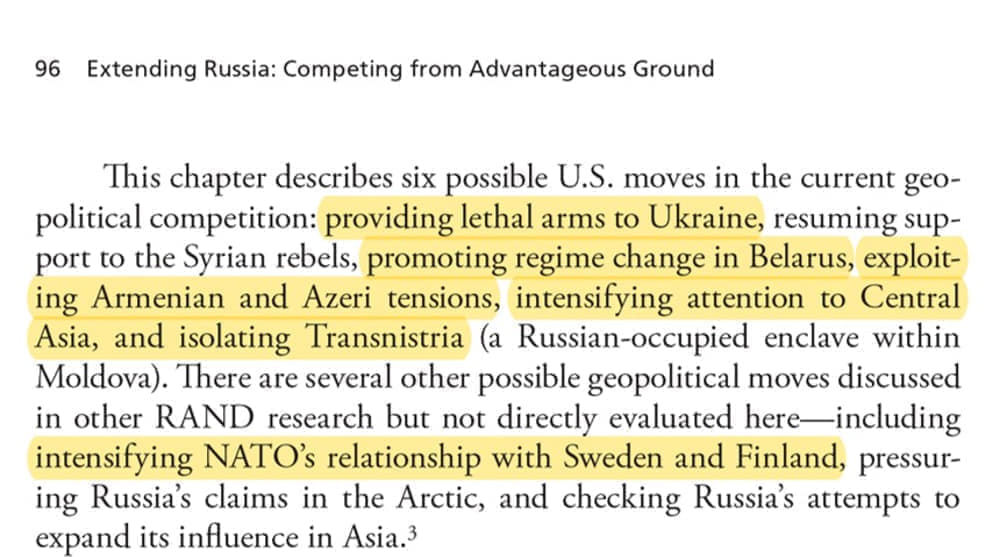 From the RAND Corporation’s 2019 paper on how to destabilise #Russia.