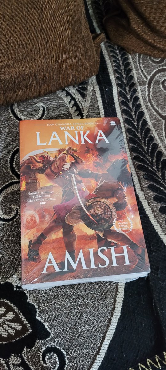 Aditya Sharma (@adityapsharma7) on Twitter photo Finally got my copy of War of Lanka with a signature letter.
Thank you <a href="/authoramish/">Amish Tripathi</a>
Super excited!!
#RamChandraSeries #waroflanka Finally got my copy of War of Lanka with a signature letter.
Thank you <a href="/authoramish/">Amish Tripathi</a>
Super excited!!
#RamChandraSeries #waroflanka