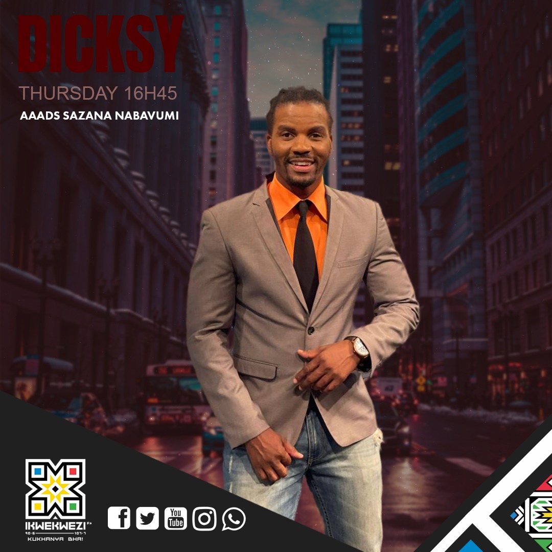 Ikwekwezi_FM's tweet photo. #SazanaNabavumi | Dicksy ku #AAADS no @IamBiziwe ngo 16:45, ungaphundwa!
#SikhambaNawe
📻 90.6-107.7 FM
📺 DStv Ch. 804
🎧Podcast | https://t.co/IfHKXSqNpv https://t.co/yxSQQdbaLn