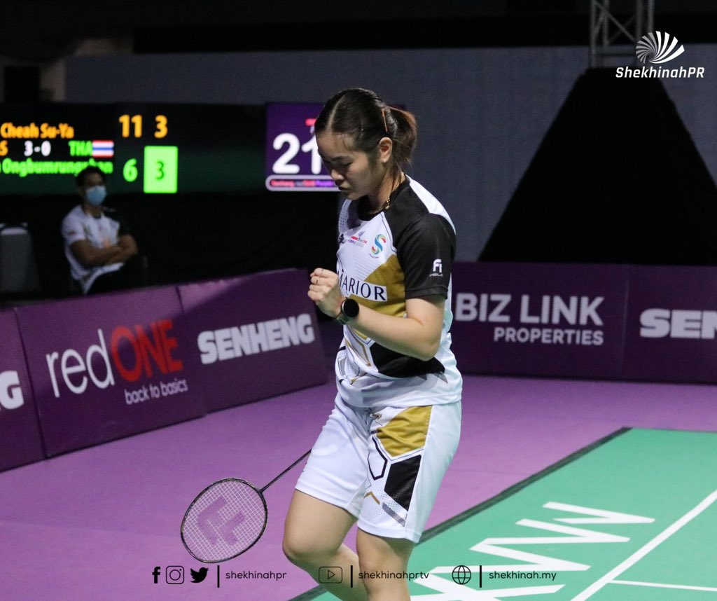shekhinahpr's tweet photo. RESULTS: #SRPLP Group Stage (GROUP B)
Puchong United BC 5-3 Sena Bangkok Club
#PUBC Soniia Cheah vs #SBC Busanan Ongbumrungphan
11-6 4-11 11-8 8-11 1-6
#SENHENGredONEPurpleLeagueProfesional
#PurpleLeague
#BadmintonMalaysia
#ShekhinahPR
#HardworkBeatsTalent https://t.co/tLgRwJmjLH