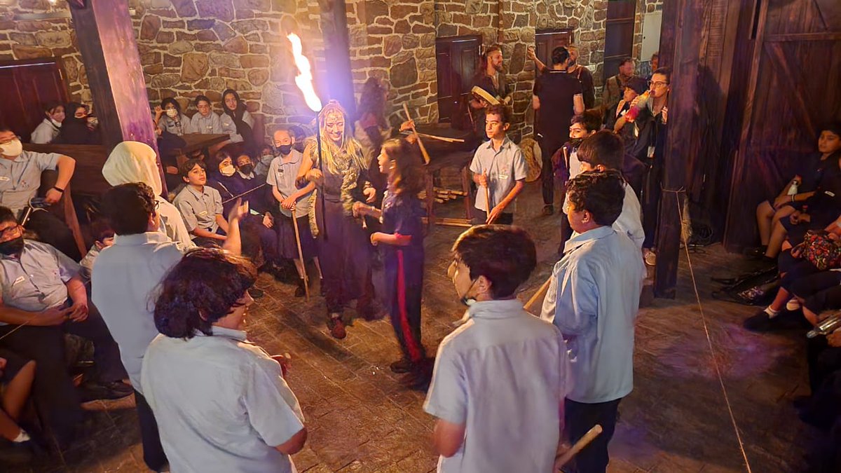 AIS_Grade6's tweet photo. Our #AISGrade6 students finished their term with an exciting visit to the historical Viking Restaurant Ajman. #AISPrimarySch https://t.co/J7i1XwEvHO