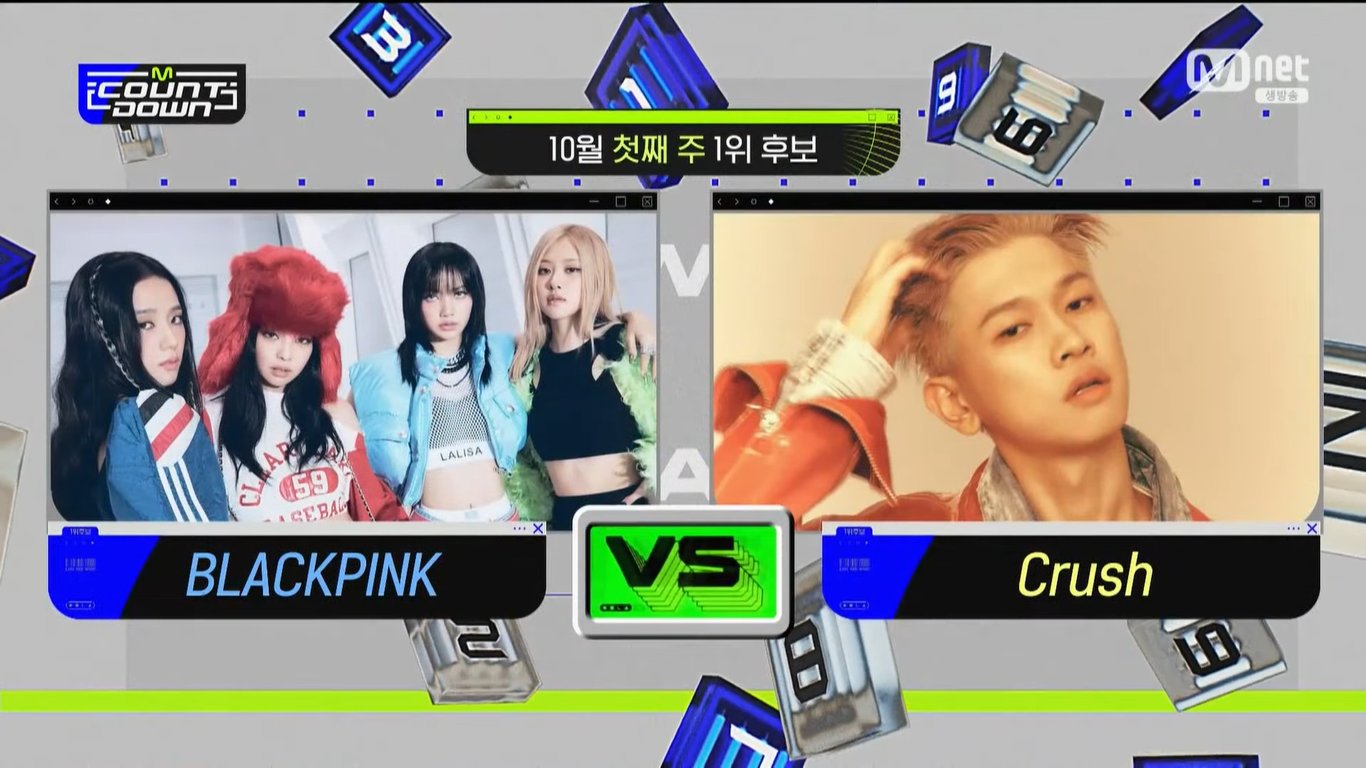 KPOP Music Show Analysis On Twitter 221006 TOP 2 BLACKPINK Shut kpop-music-show-analysis-on-twitter-221006-top-2-blackpink-shut