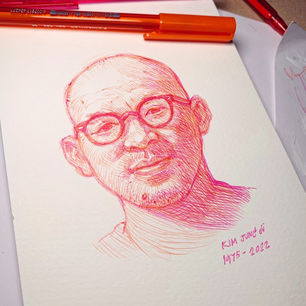 NaoneJetta's tweet photo. May your soul rest in peace, Master Kim Jung Gi

He is a role model and such a big inspiration to me.

Thank you and Respect 

#kimjunggius #KimJungGi 

#pendrawing #sketchbookdrawing #drawing #sketchbook #NFTCommunity https://t.co/ciVzeGuF3F