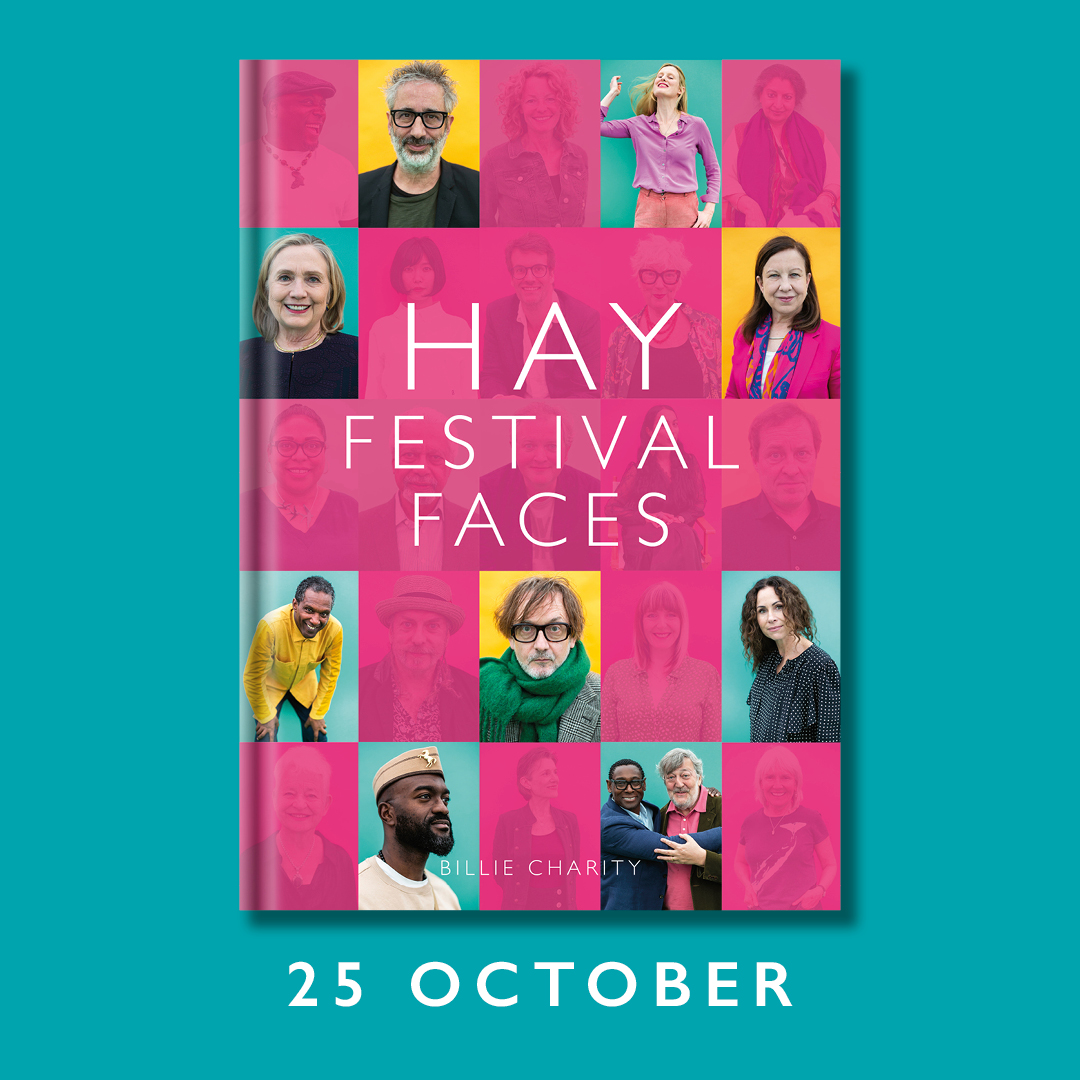 Happy #NationalPoetryDay to all! Here are just a few of the brilliant poets featured in @billie_charity's #HayFestivalFaces 📚 More info: bit.ly/3fAFGWn