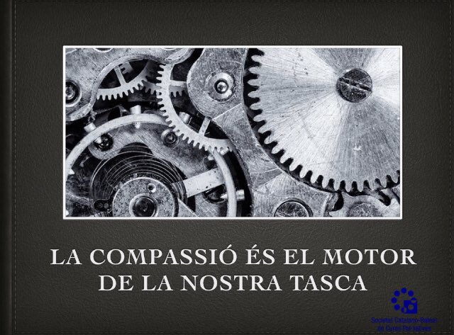 El proper 8 d’ octubre #diamundialcurespalliatives2022