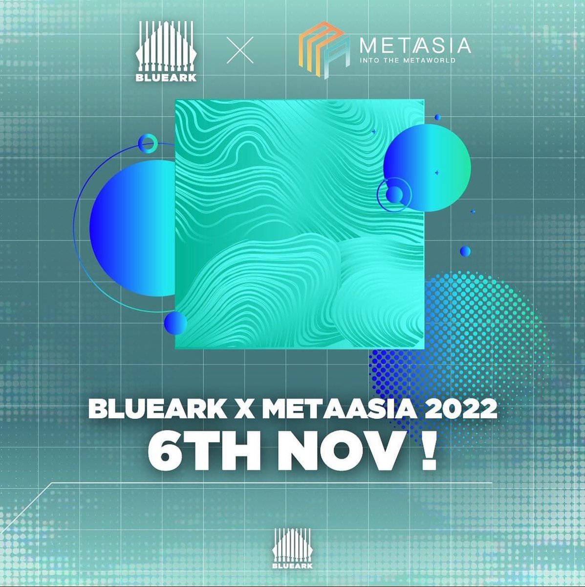 BlueArk X MetaAsia 2022

We are happy to become one of the exhibitors and the Platinum Sponsor of this exciting event! 

RSVP For Free:
metaasia2022.com/get-your-ticke…

#blueark #bluearkmetaverse #BRK #NFT #metaverse #blockdailyhk #MetaAsia2022 @metaasia2022 <a href="/blockdaily/">Blockchain Digest</a>.hk