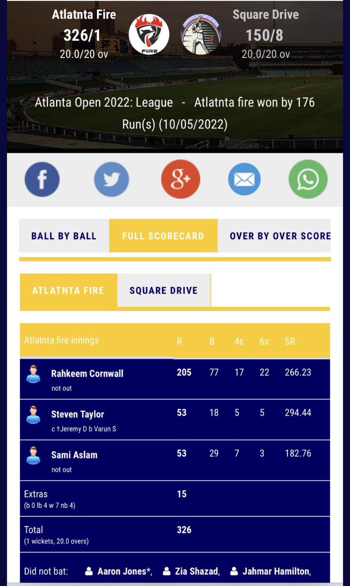 Ouch… Rahkeem Cornwall on 🔥