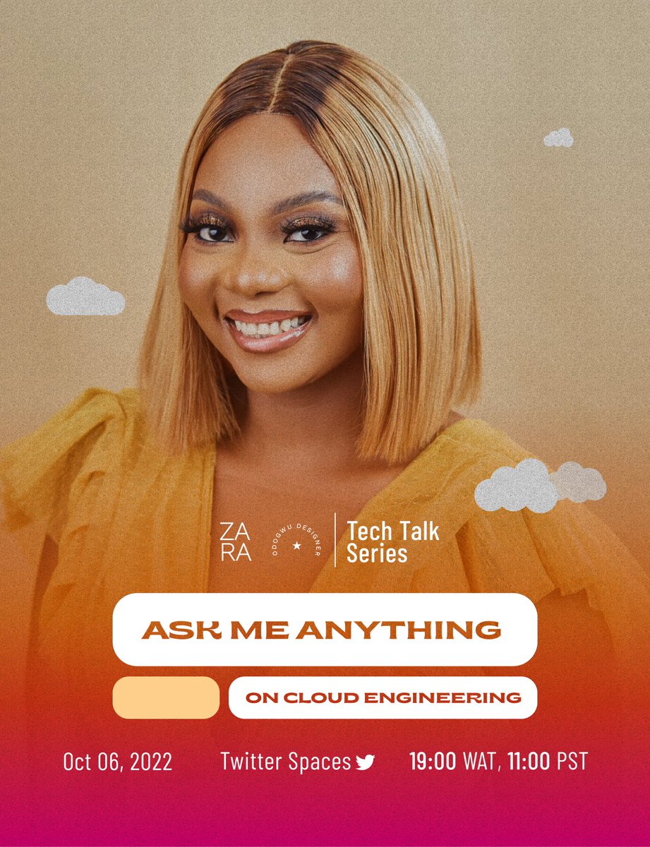 Tech Talk Series w/ Zara tweet media
