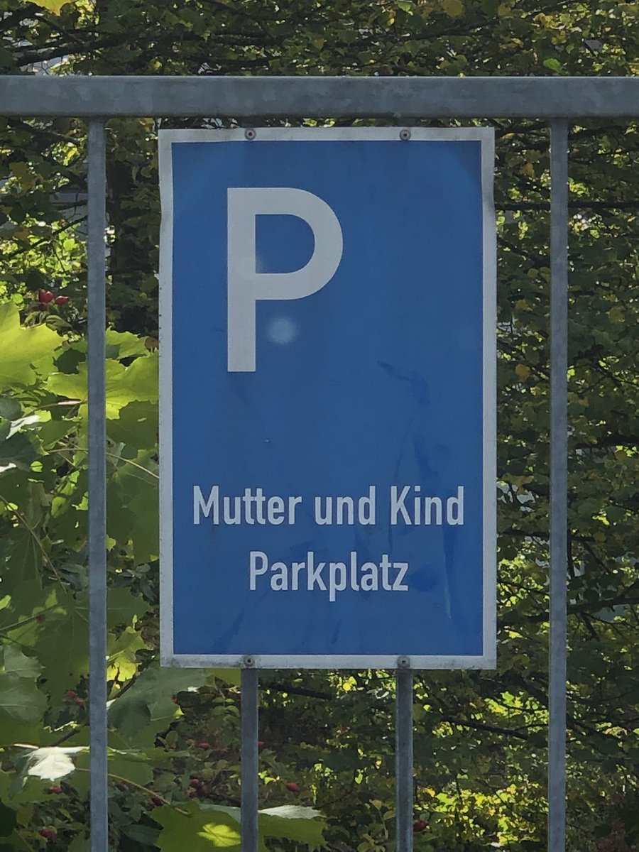Gender #Diversity muss gelernt werden. Wie sollte so ein Schild aussehen? „FahrerXin und Kind“ ?