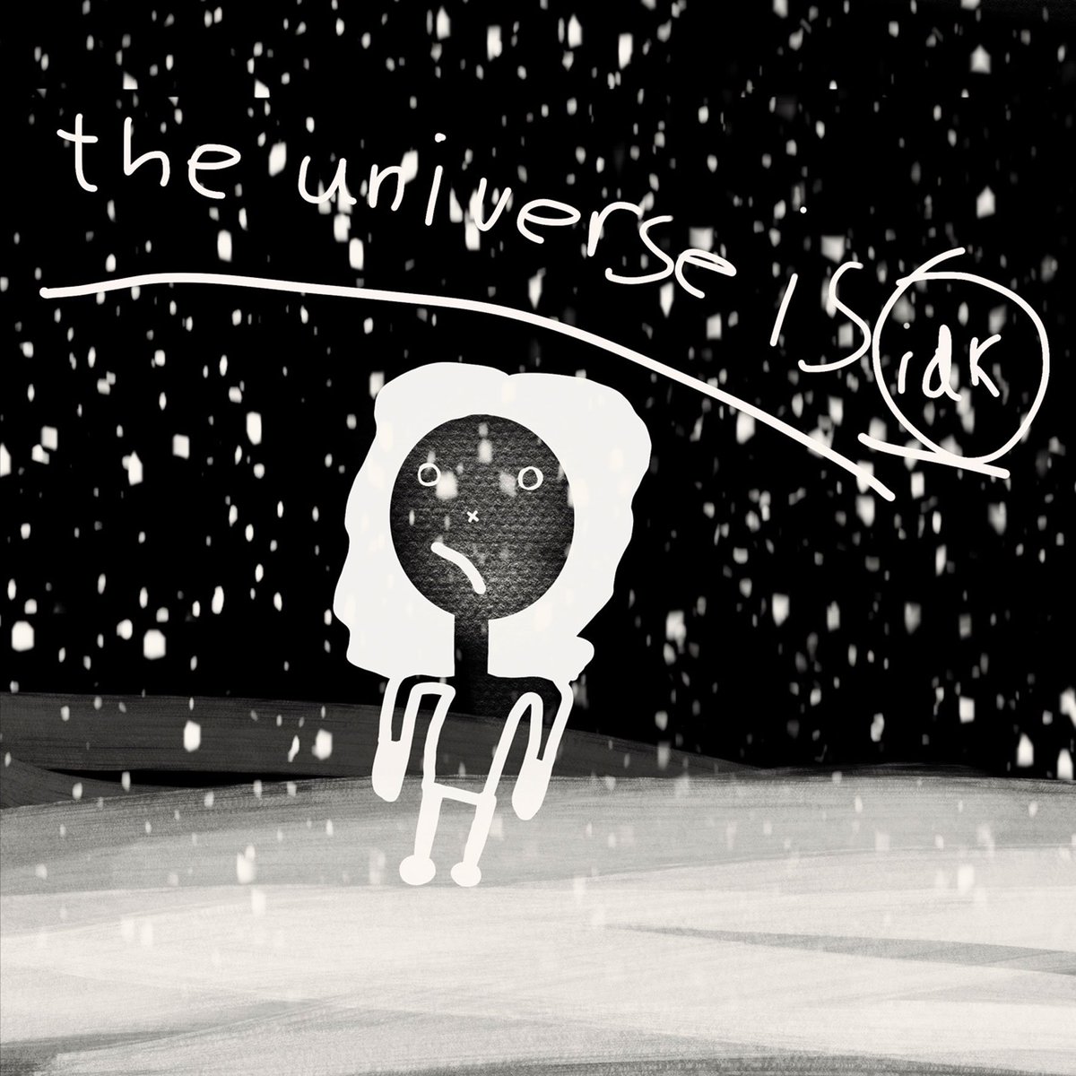 iamDavePen's tweet photo. New EP - The Universe is IDK - out tomorrow for Bandcamp Friday! 
https://t.co/ws6fGHRG7i https://t.co/b28sqGpHxg