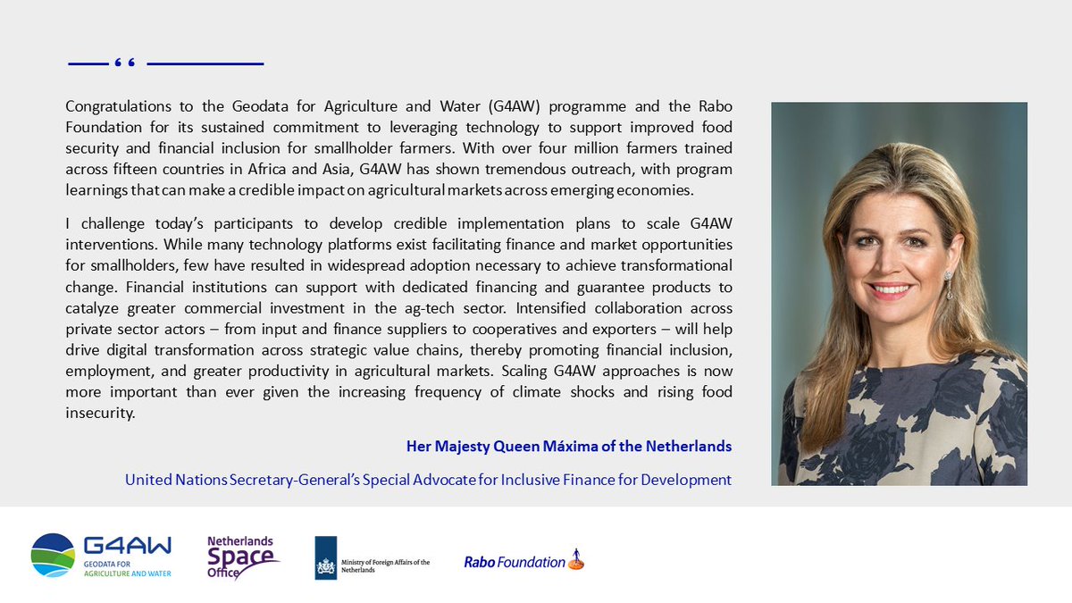 Geodata for Agriculture and Water tweet media