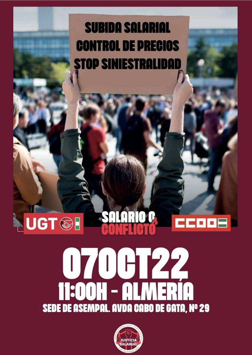 CCOO SERVICIOS ALMERIA tweet media