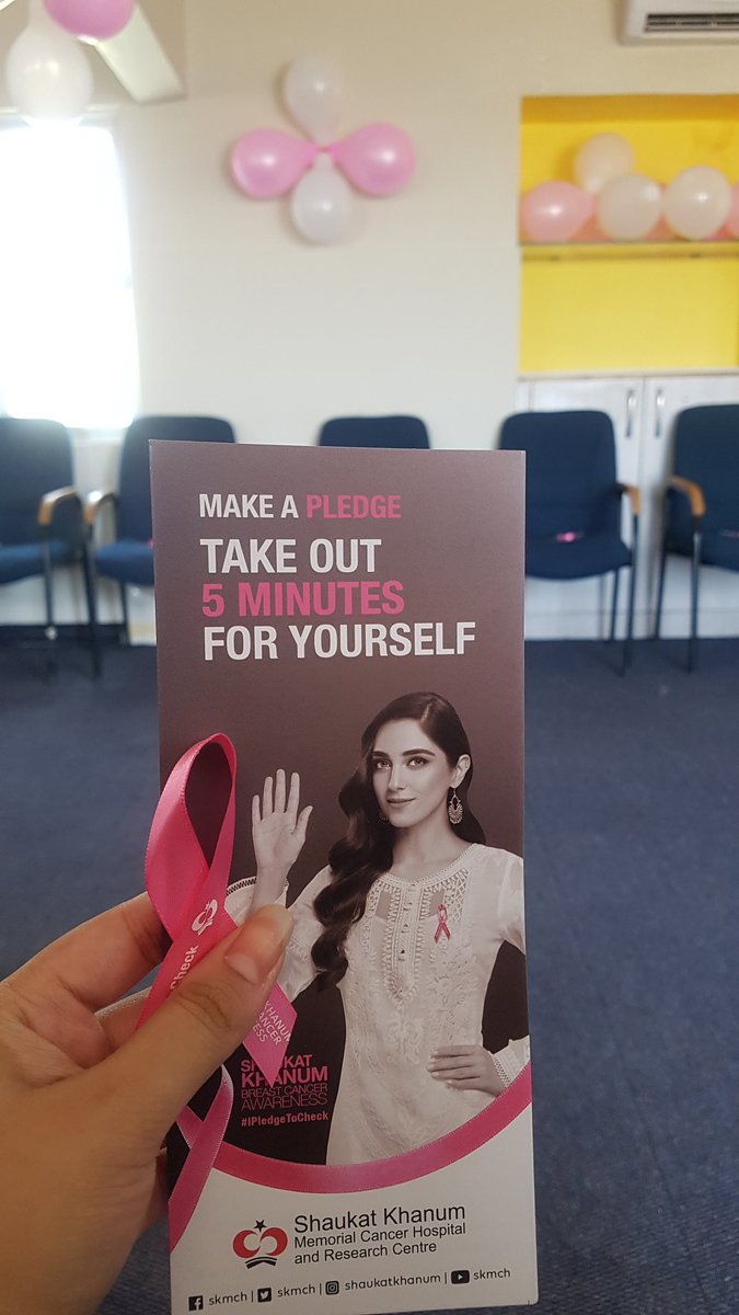 afifahtweets's tweet photo. Breast Cancer awareness session at work 
#Pinktober 
#SKMCH
#PledgeToCheck https://t.co/dT3UfJrLn4