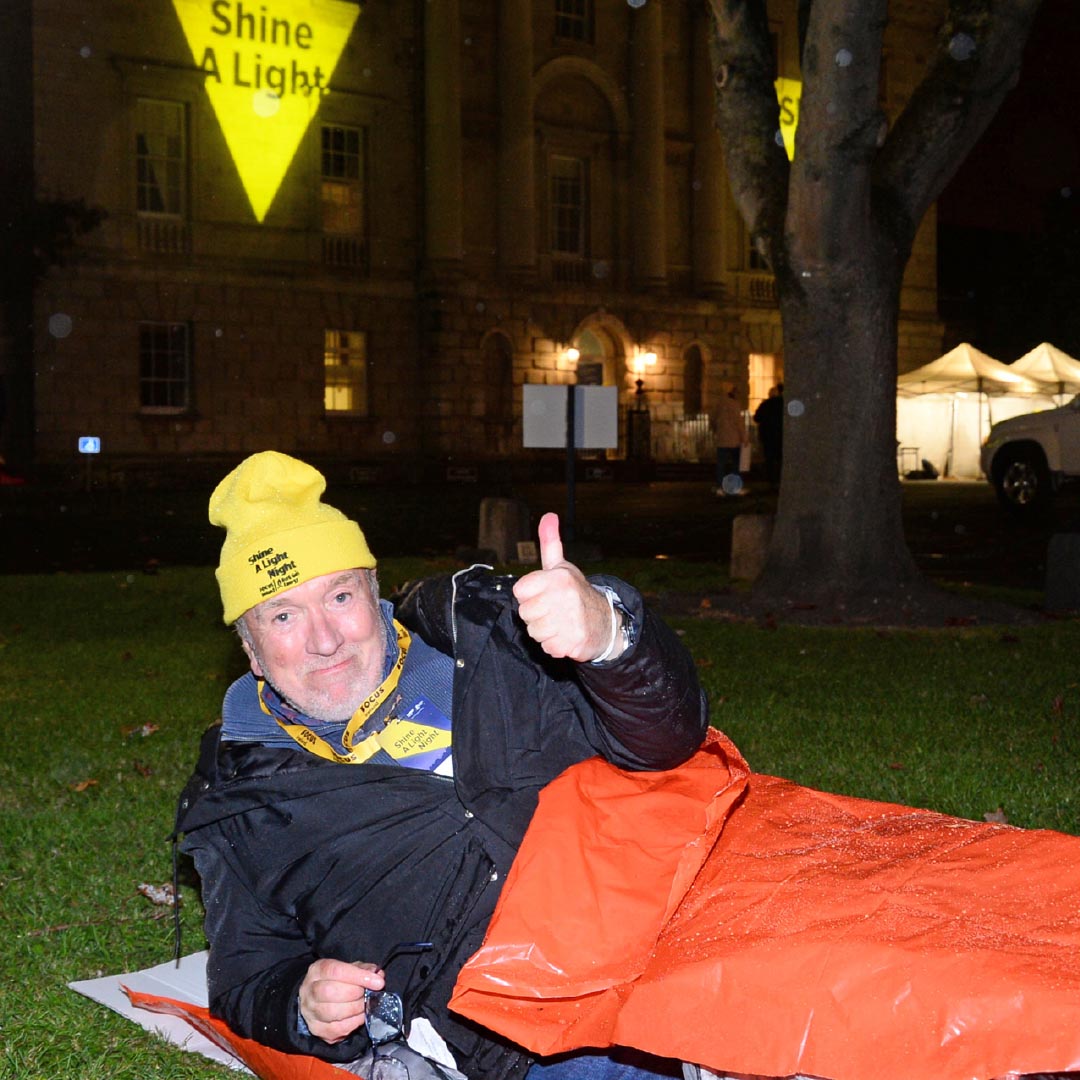 Give one night to change a lifetime on Friday 14 October. We're calling on people all over the country to sleep out for one night and raise funds to help end homelessness. #ShineALightNight Donate what you can: joinus.focusireland.ie/.../shine-a-li…