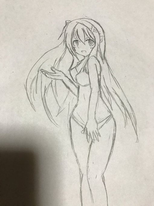 5年前菜月ふうりという頭の悪い人間が(今なお)憧れているとある絵師様みたいになりたいと思って描いた絵→1枚目デジタルイラストに移行したら上手くなると思い込んで現実を感じた絵→2枚目5年間ほぼ毎日描き続けた現在→3枚目 