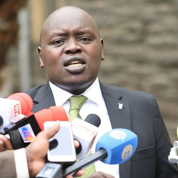 Tuko_co_ke's tweet photo. Nandi Senator Samson Cherargei: "State agencies, stop correcting Deputy President Rigathi Gachagua in public. It's bad manners &amp; insubordination towards the presidency." 

"The government should do an institutional audit of Kenya Airways without chair Michael Joseph," he added. https://t.co/hrBl8IJV4g