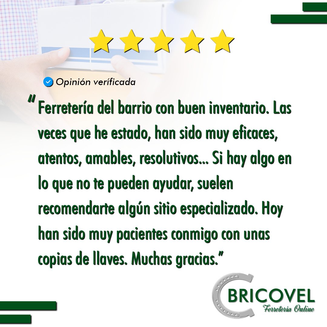 💥¡Recuerda! Si has hecho un pedido en nuestra tienda online, tu opinión sobre el proceso de compra o sobre nosotros nos ayuda a mejorar y a crecer.