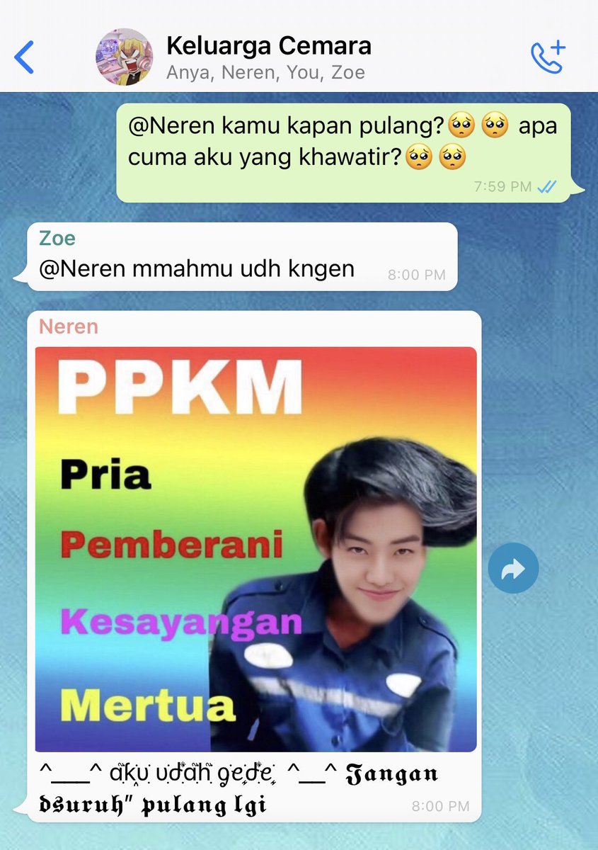 What if : Zoe Nei menikah
Edisi Ank kduany

— Jaemin ft. Yuta nct few tweets au