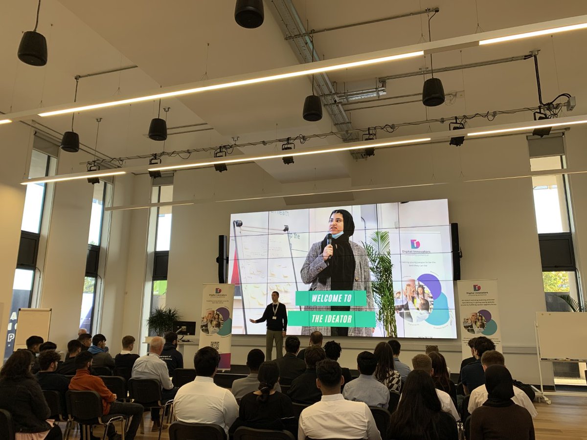 DigiINnovators's tweet photo. We've kicked off #TheIdeator this morning with #HS2!
Students on the #DISkillsProgramme at @SolihullCollege have been set challenges around sustainability, biodiversity and waste management!
Stay tuned for updates on the ideas they come up with throughout the day π https://t.co/OkUdOYfKEb
