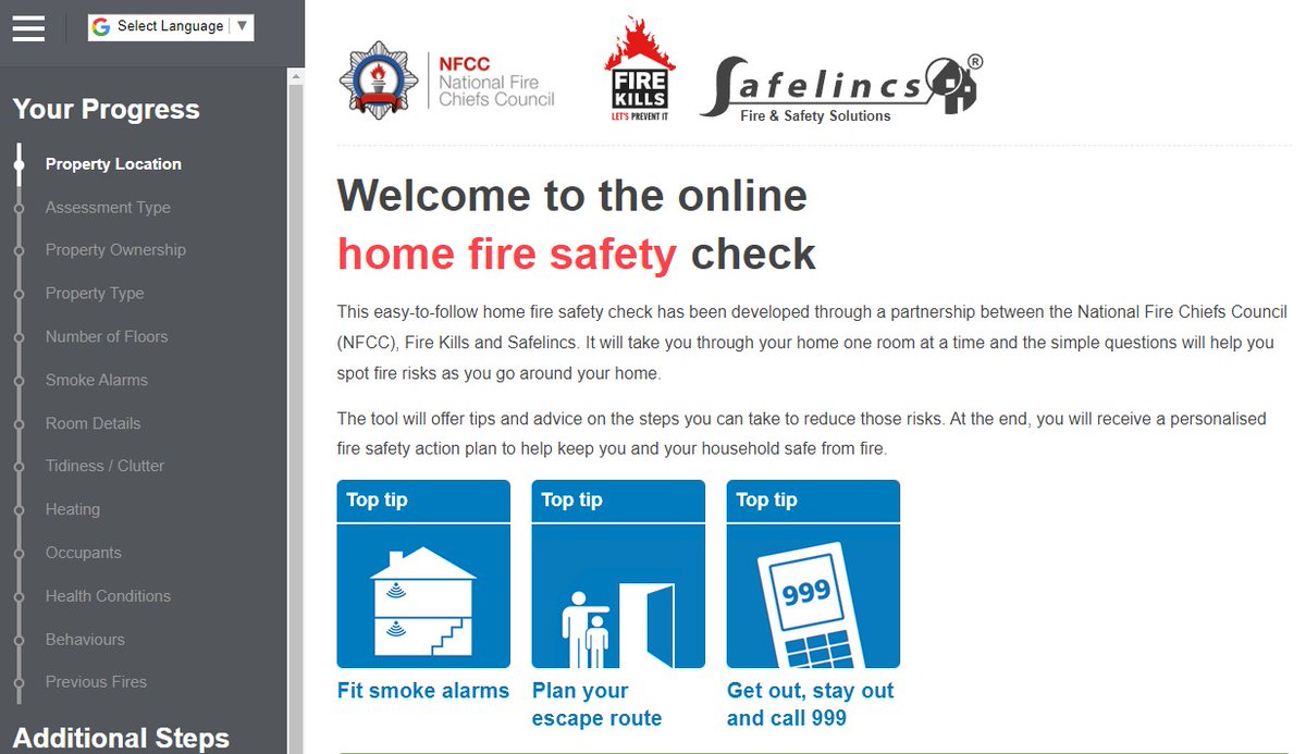 Have you tried our new free online home fire safety check yet?

Answer a few questions, take a look around your home, and get tailored safety advice which will offer advice on how to prevent fires in your home.

safelincs.co.uk/hfsc/?ref=LFR