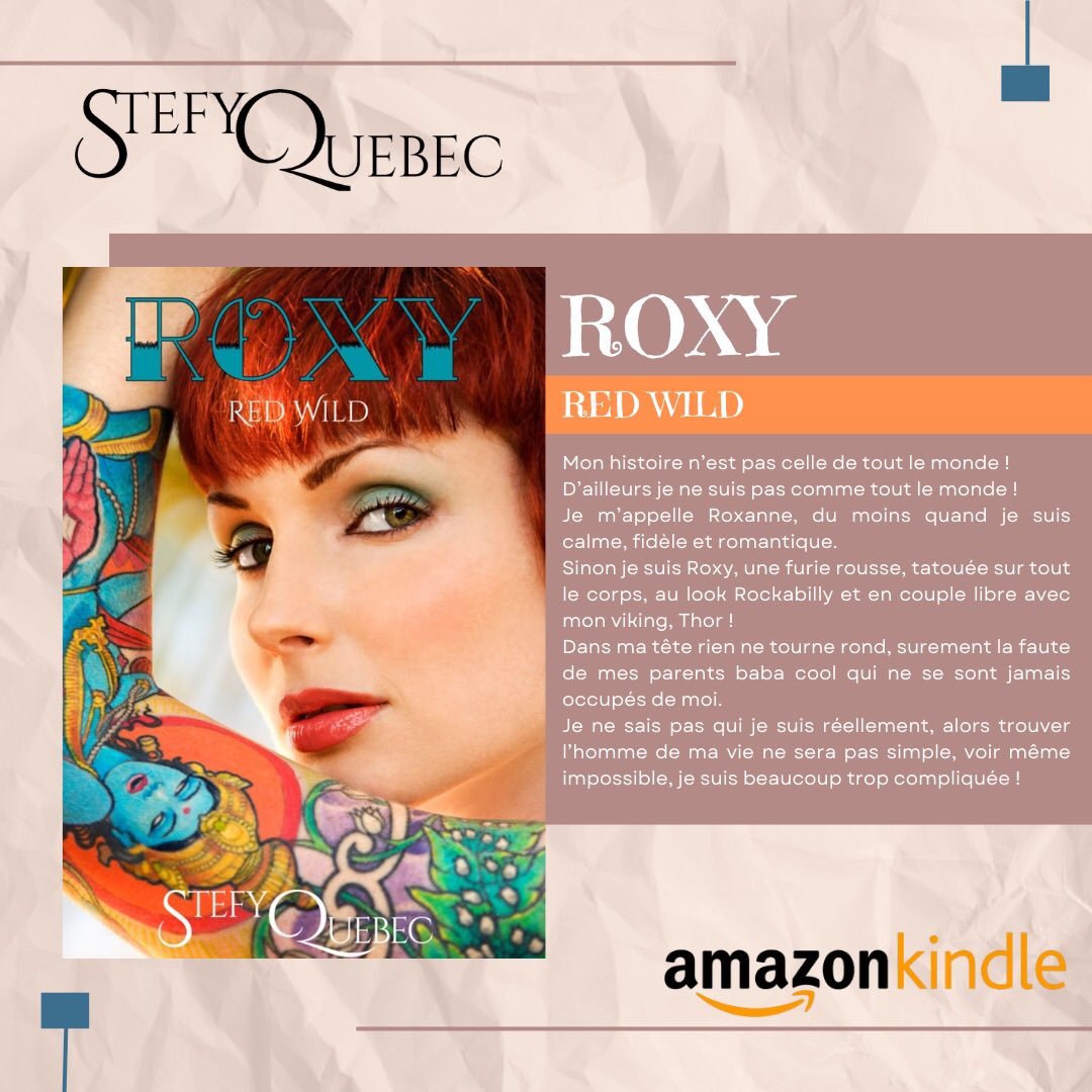 StefyQuebec's tweet photo. La furie rousse revient en ebook sur Amazon… foncez ! #ebook #romance #kindle #BOOKERS https://t.co/lACEaYBRbx