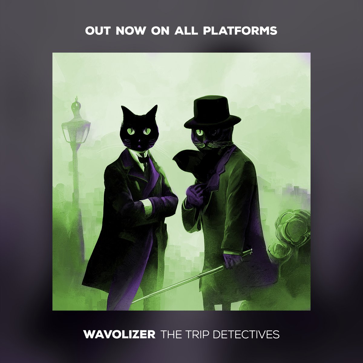 Super-duper happy to provide you with my latest Wavolizer EP! Give it a spin/download/digital rotation: 
link.thefunkycat.com/CATID107
✌️🥴😈