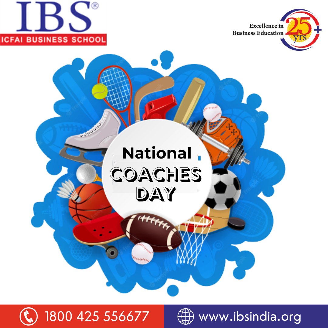 IBSIndia1's tweet photo. Happy National Coaches Day.
#NationalCoachesDay #TeamRules #ThankyouCoach #Coach #Study #Growth #Career #IBSAT2022 https://t.co/duB5OTunXi https://t.co/xx3guLt2UJ
