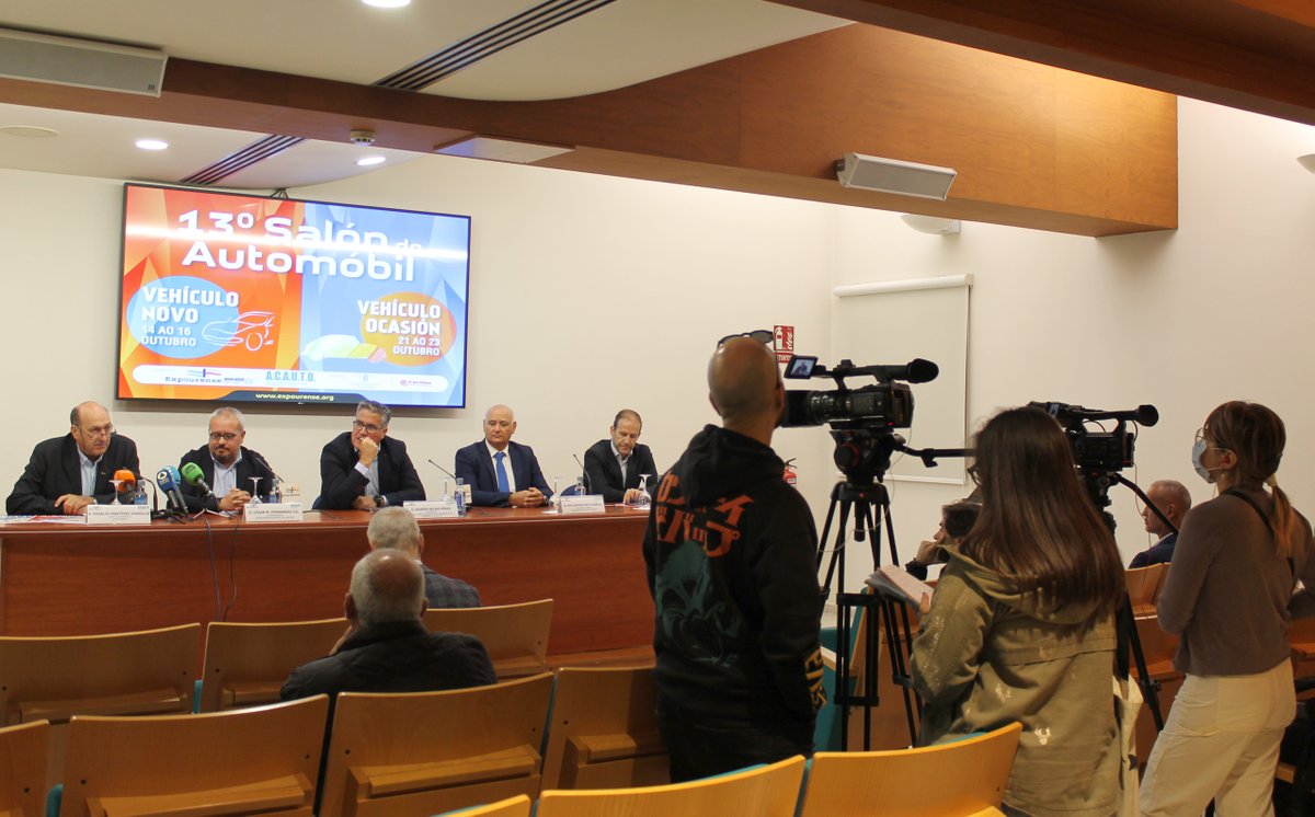 EXPOURENSE's tweet image. Presentado o 13º Salón do Automóbil de @expourense que presenta as novidades do mercado de 20 marcas

Organizado en colaboración con #acauto e co apoio da @DeputacionOU 

expourense.org/o-13o-salon-do…