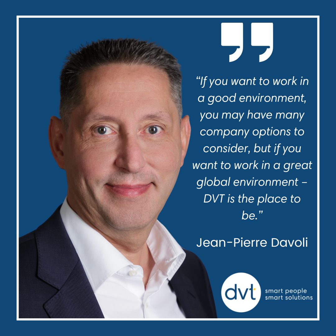 DVTSoftware's tweet photo. Jean-Pierre Davoli has been appointed as Regional Director for Switzerland and the broader Germany/Austria/Switzerland (DACH) group of countries at DVT. Read the press announcement published on @ITWeb today. 📰👏🏻🌍
https://t.co/6QpHtmB7mO
#DVTGlobal #OneDVT #newteammember #Europe https://t.co/VjtQwIo8Ei