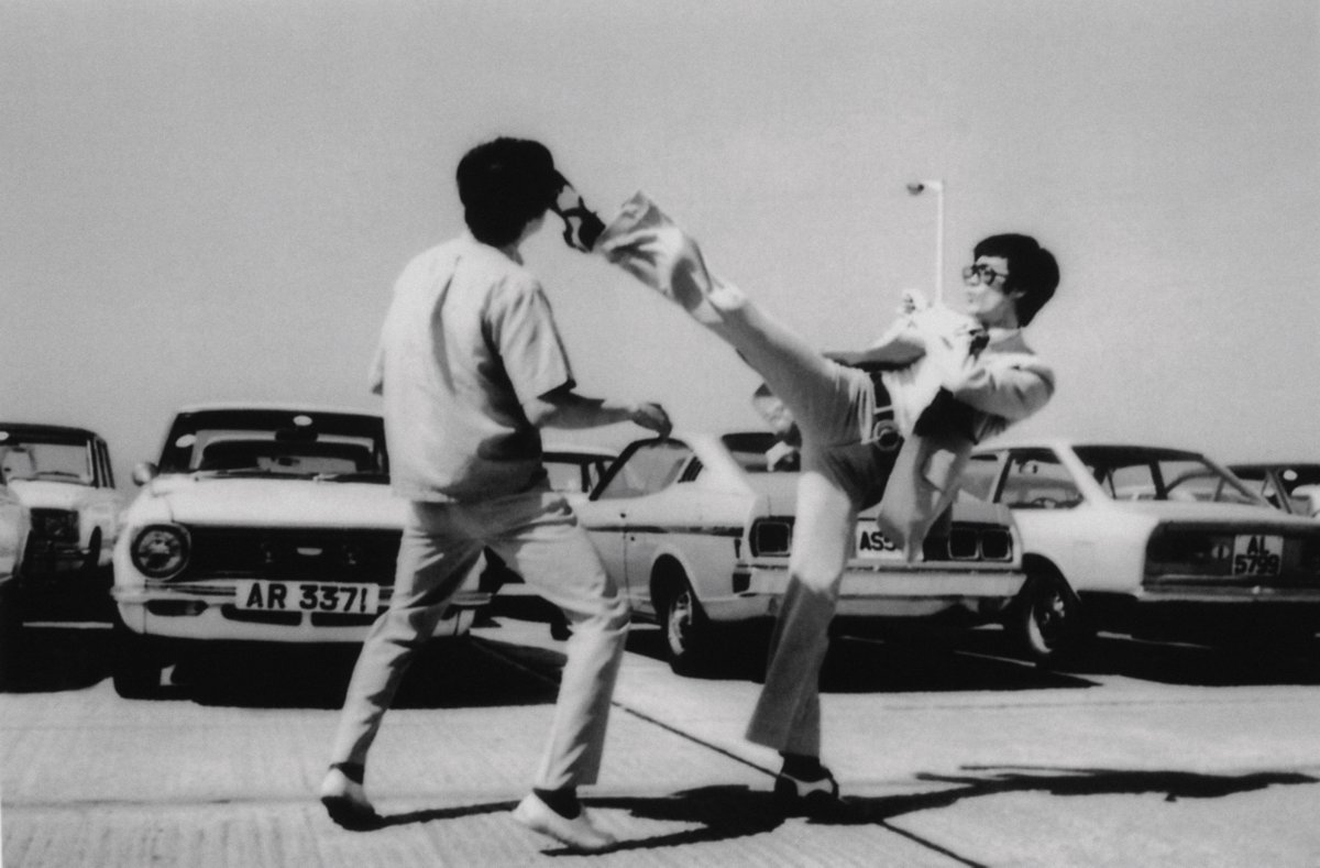 Bruce in Hong Kong, 1972.