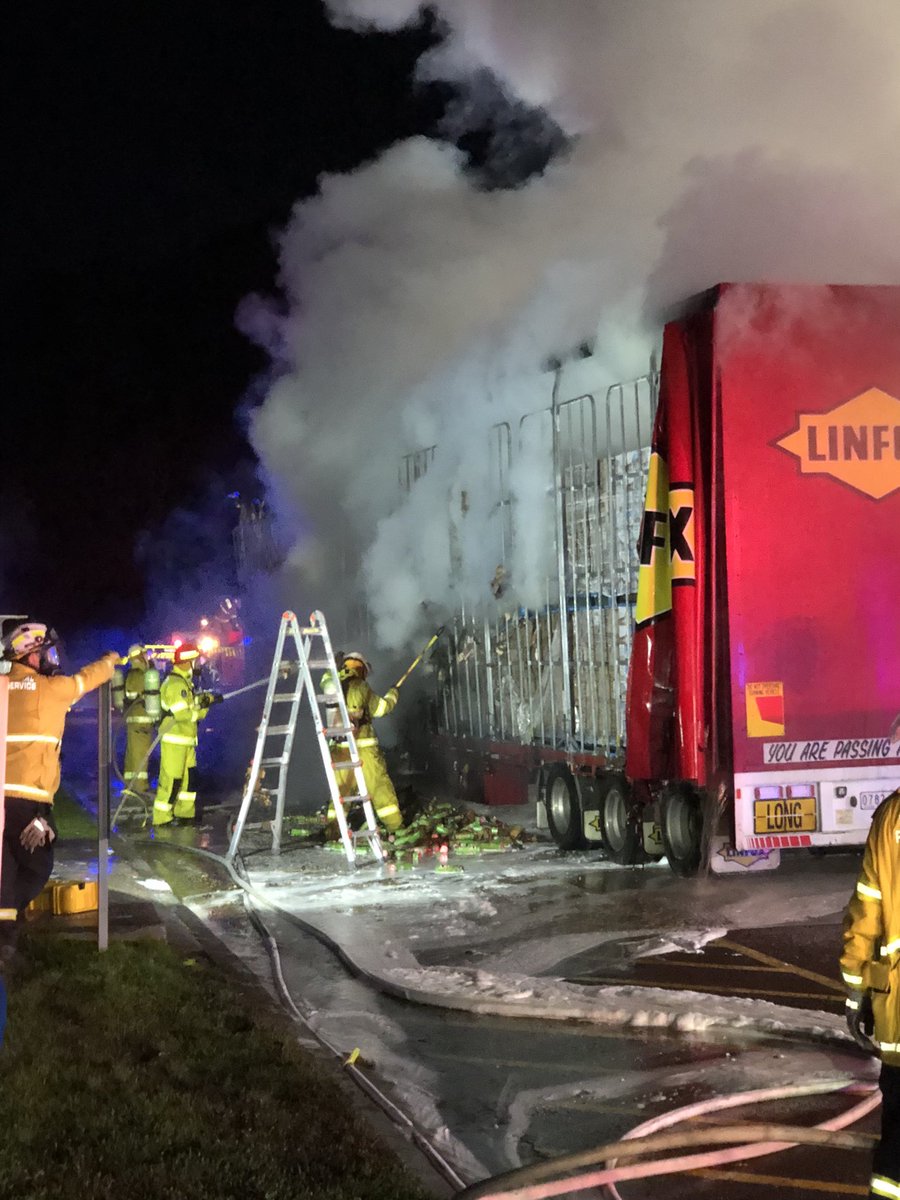 NSW RFS on Twitter "Firefighters have contained a truck fire at the