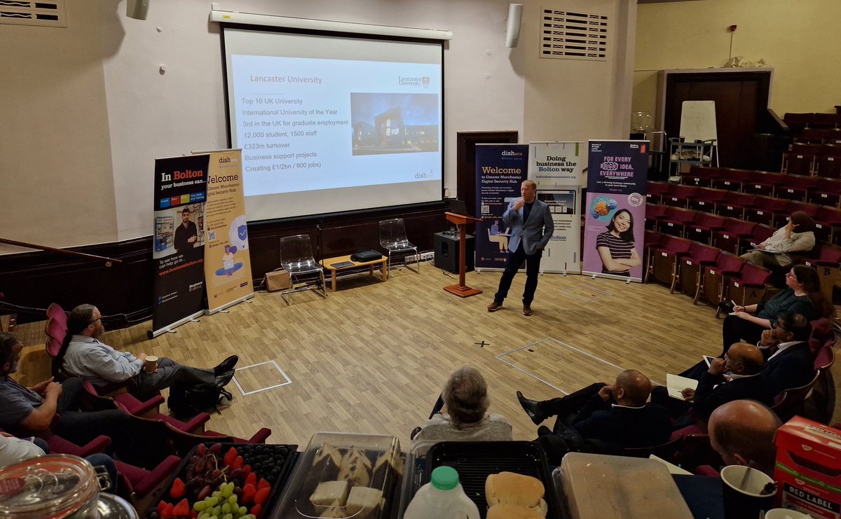 ๐ป๐๐ฃ๐ฃ๐๐ ๐'๐น๐ฃ๐๐๐ (@darren1_obrien) on Twitter photo Thanks <a href="/lomasjon/">Jon Lomas</a> for delivering a superb #DiSHmcr #Cyber workshop for local businesses in <a href="/boltoncouncil/">Bolton Council</a> yesterday #Bolton
Onto <a href="/RochdaleCouncil/">Rochdale Borough Council</a> today with <a href="/LancasterUni/">Lancaster University</a>'s Chris Lawrenson #Rochdale
#GreaterManchester
<a href="/DanielGDresner/">ProfDanny</a> <a href="/Casarlach/">SL</a> Thanks <a href="/lomasjon/">Jon Lomas</a> for delivering a superb #DiSHmcr #Cyber workshop for local businesses in <a href="/boltoncouncil/">Bolton Council</a> yesterday #Bolton
Onto <a href="/RochdaleCouncil/">Rochdale Borough Council</a> today with <a href="/LancasterUni/">Lancaster University</a>'s Chris Lawrenson #Rochdale
#GreaterManchester
<a href="/DanielGDresner/">ProfDanny</a> <a href="/Casarlach/">SL</a>