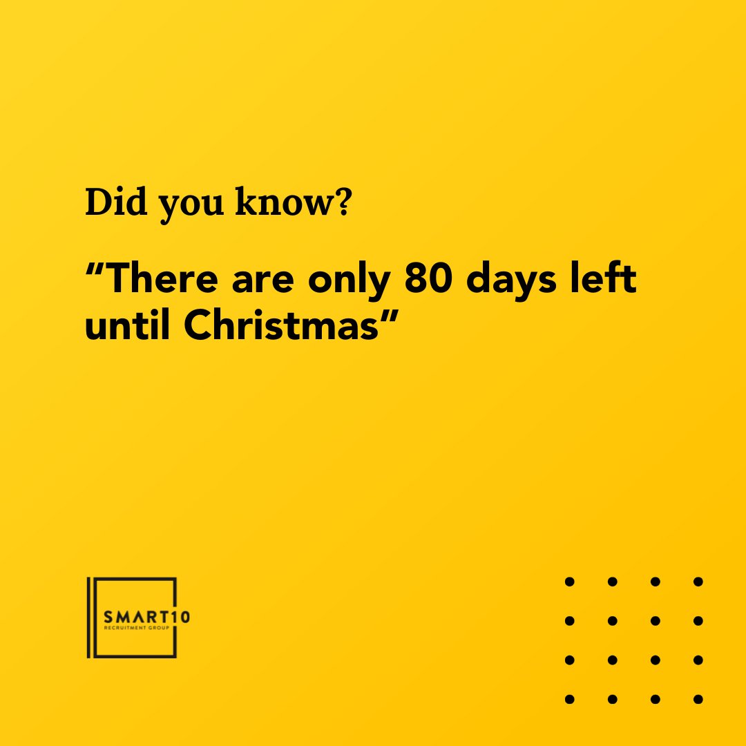 Did you know...

If you are looking for extra or temporary work in the lead up to Christmas, temporary opportunities that we have available or to register your interest in temporary work - 
 01707 242962

#temporarywork #opportunities #christmas #festiveperiod #recruitment
