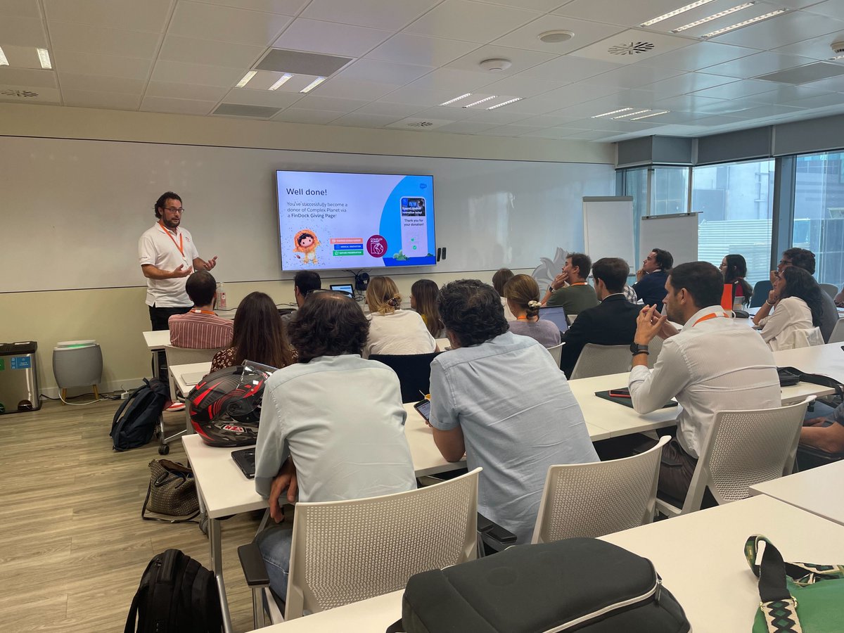 FinDock_CPM's tweet image. We had a blast yesterday delivering an interactive fundraising demo to a group of Salesforce Nonprofit Trailblazers in Madrid. Next stop - Barcelona 🛫

#salesforceorg #fundraisingtech