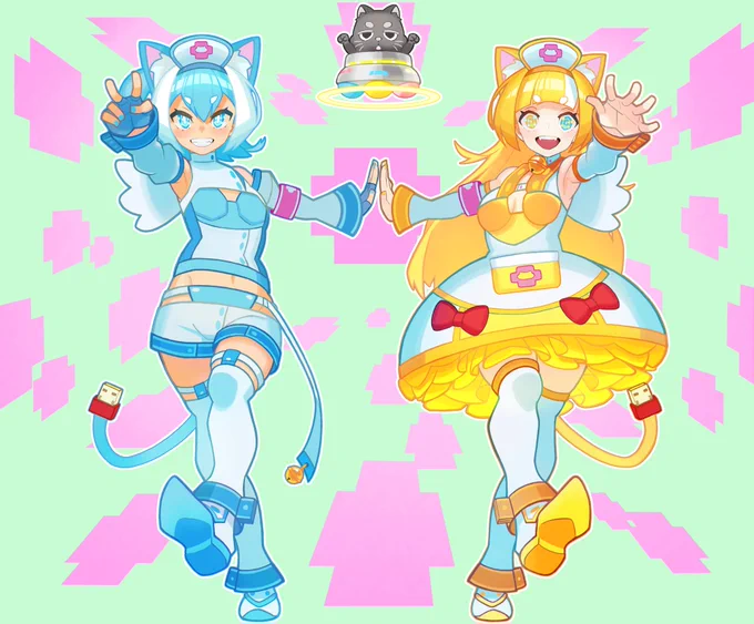 ˗ˏˋ りくろま初のキーヴィジュアル  ˎˊ˗はあとママ様(  )描き下ろし!姉妹の掛け合いに元気が出ること間違いなし!?りくろまをこれからもよろしくお願いしましみゅ #Vtuber推し探しにどうぞ 