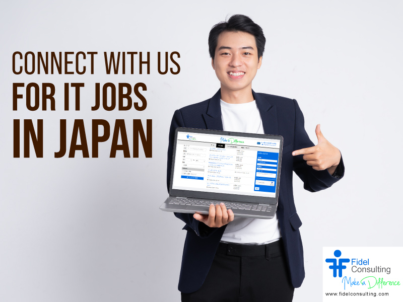 FidelConsulting's tweet photo. Discover the right IT job in Japan with us! 🚀
Fidel Consulting KK has many #jobopportunities in leading companies in #Japan for #IT professionals.
Refer to the below link for the list of #jobs & submit your resume: https://t.co/Zt2uKNWMcy
#workjapan #jobsinjapan #JapanITJobs https://t.co/cojJ0UO0RX