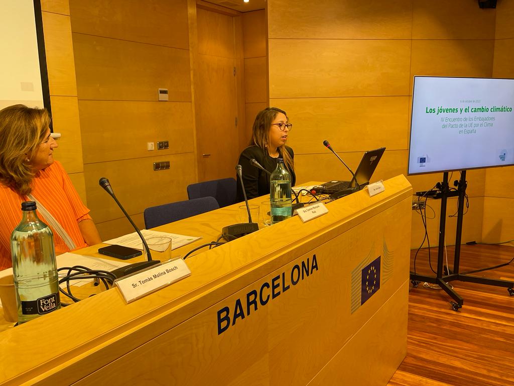 Nuestra coordinadora <a href="/sofia_gvillegas/">Sofía Garro</a> nos habla de la plataforma Count Us Un
Anímate y haz tu promesa climática 🌍🌱
#EUClimatePact  #MyWorldOurPlanet <a href="/EUClimateAction/">EU Climate Action</a>