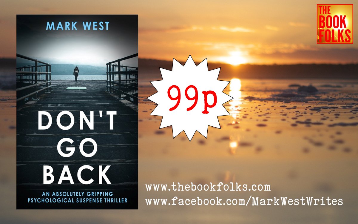 As part of @thebookfolks #October sale, my #PsychologicalThriller mybook.to/DontGoBack is available for 99p along with a lot of other great titles. #BookTwitter #readingcommunity #booktwt #reading #Bargain #BookBoost