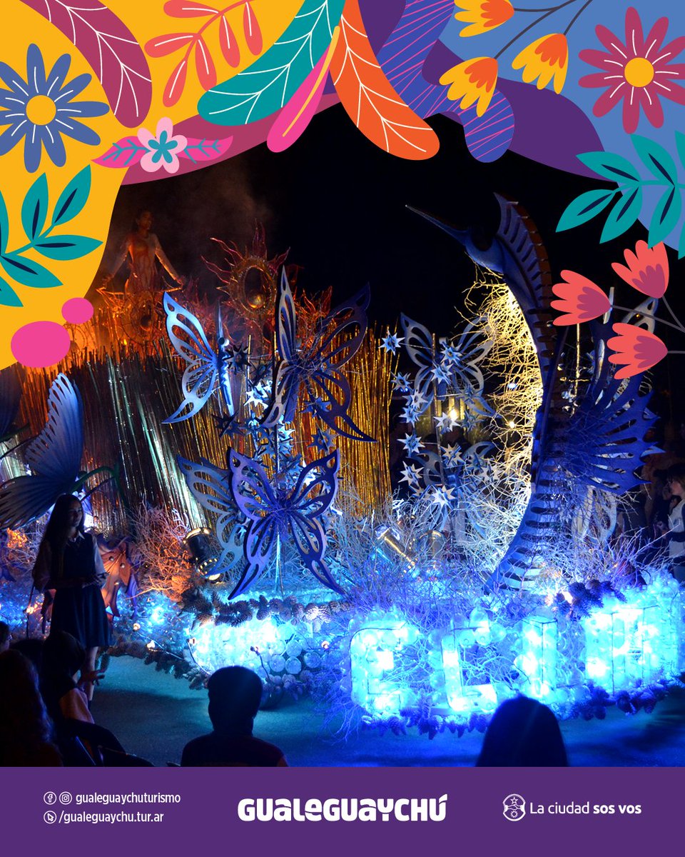 Desfile de Carrozas Estudiantiles. Fiesta Nacional. 
Vení a descubrirlas el sábado 8 de octubre a las 20.30 horas en el Parque de la Estación.